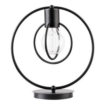 Bordslampa AURA 1xE27/60W/230V svart