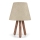 Bordslampa  AYD 1xE27/60W/230V beige /brun 