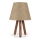 Bordslampa  AYD 1xE27/60W/230V beige /brun 
