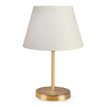 Bordslampa  AYD 1xE27/60W/230V vit /gyllene 