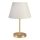 Bordslampa  AYD 1xE27/60W/230V vit /gyllene 