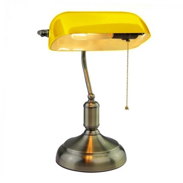 Bordslampa BANKER 1xE27/60W/230V