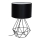 Bordslampa BASKET 1xE27/60W/230V svart