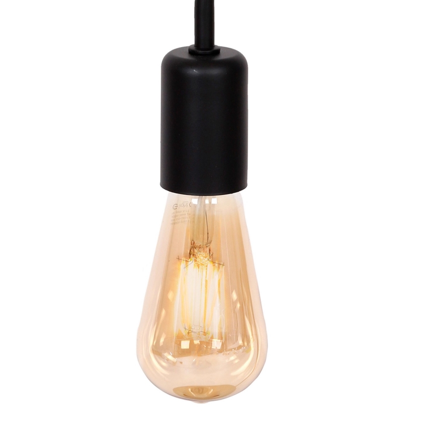 Bordslampa BRENDA 1xE27/60W/230V svart