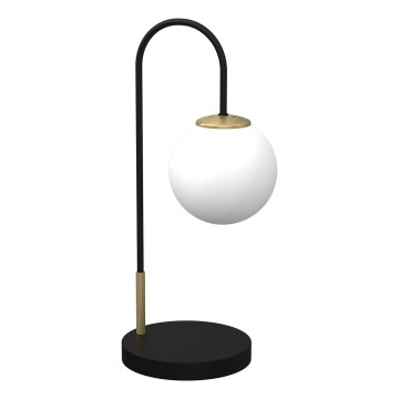 Bordslampa CAMBRIDGE 1xE14/60W/230V svart/mässing
