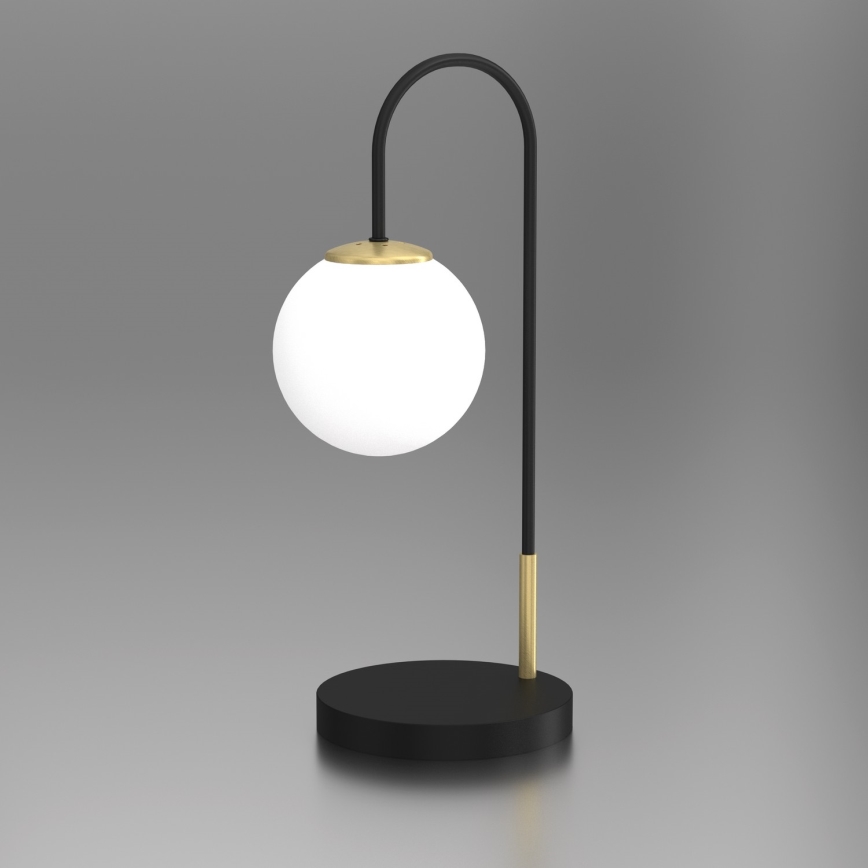 Bordslampa CAMBRIDGE 1xE14/60W/230V svart/mässing