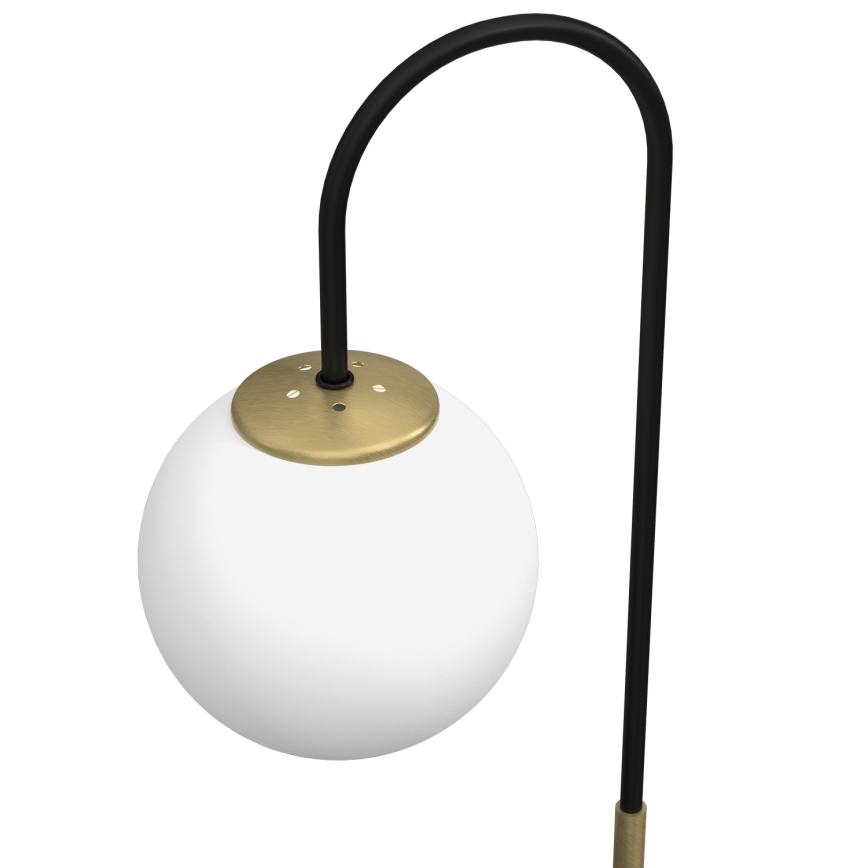 Bordslampa CAMBRIDGE 1xE14/60W/230V svart/mässing