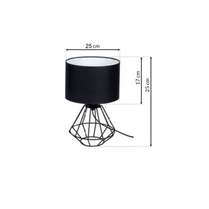 Bordslampa COLIN 1xE27/60W/230V