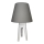 Bordslampa  CONE 1xE27/60W/230V vit /grå