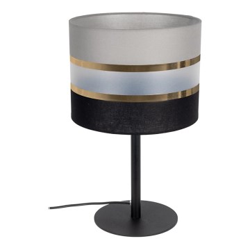 Bordslampa CORAL 1xE27/60W/230V svart/grå