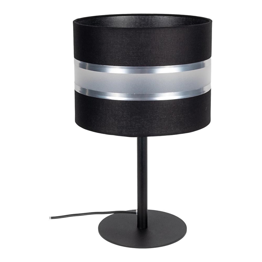 Bordslampa CORAL 1xE27/60W/230V svart
