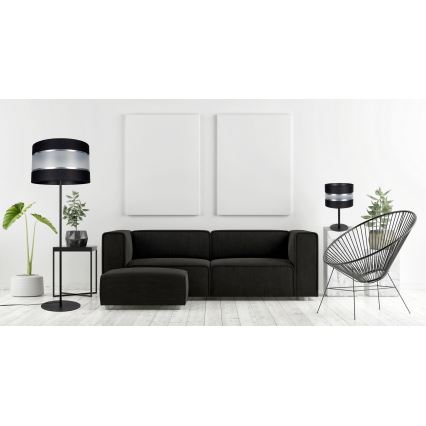 Bordslampa CORAL 1xE27/60W/230V svart