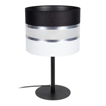 Bordslampa CORAL 1xE27/60W/230V svart/vit