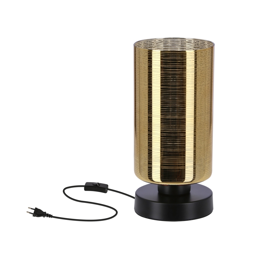 Bordslampa COX 1xE27/60W/230V guld
