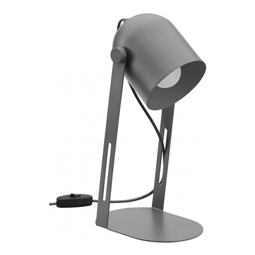 Bordslampa  DAVIS 1xE27/60W/230V grå