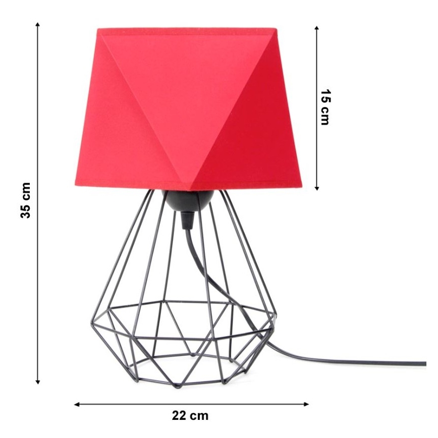 Bordslampa DIAMENT 1xE27/60W/230V