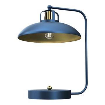 Bordslampa  FELIX 1xE27/60W/230V blå 