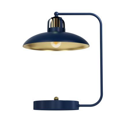 Bordslampa  FELIX 1xE27/60W/230V blå 