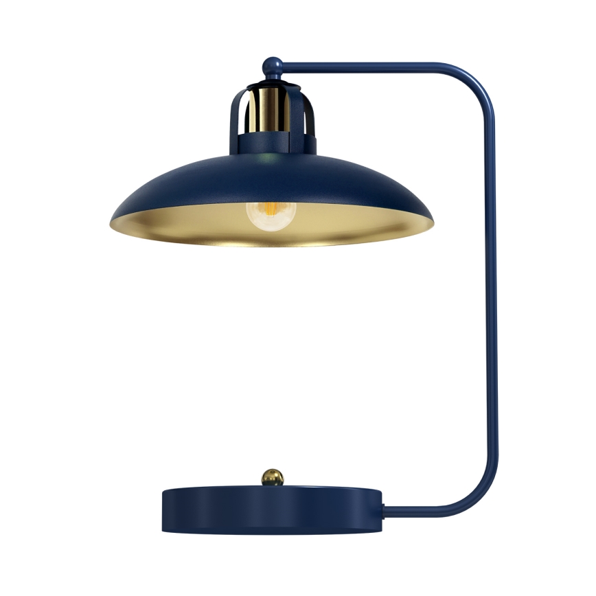 Bordslampa  FELIX 1xE27/60W/230V blå 
