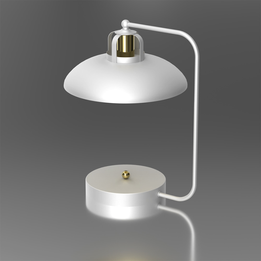 Bordslampa  FELIX 1xE27/60W/230V vit 