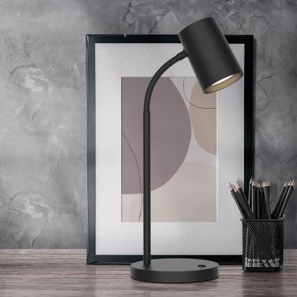 Bordslampa FELIX 1xGU10/9W/230V svart