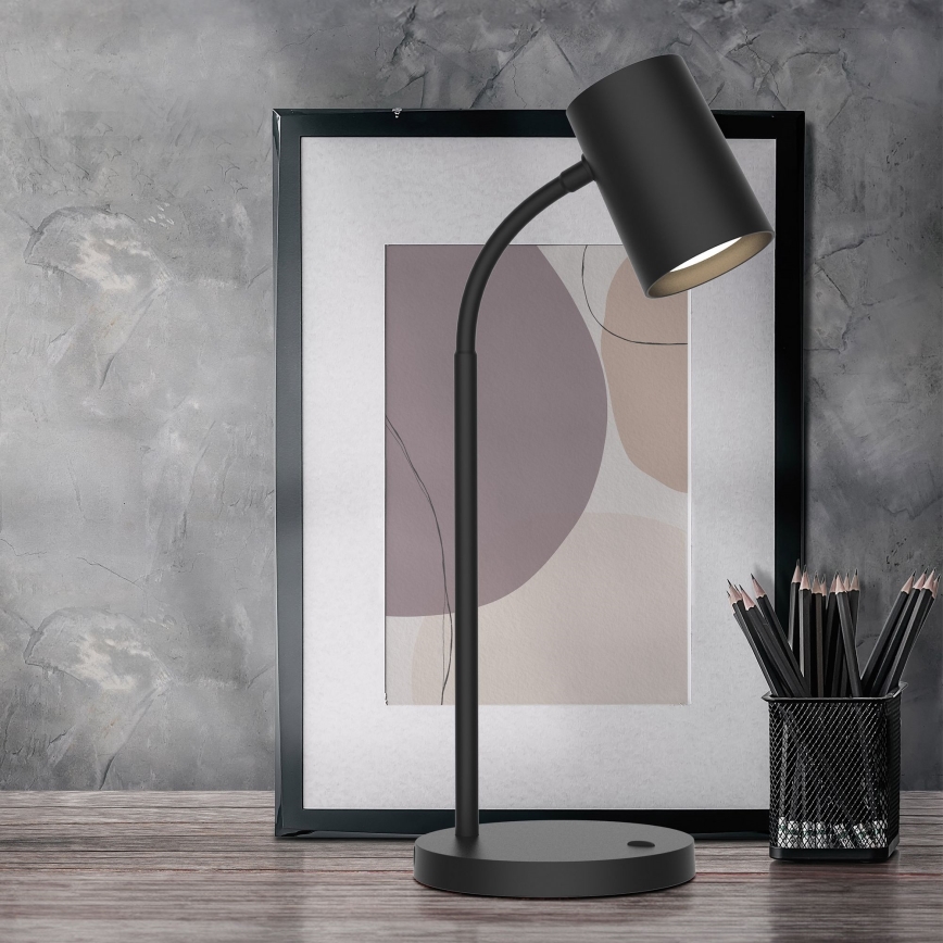 Bordslampa FELIX 1xGU10/9W/230V svart
