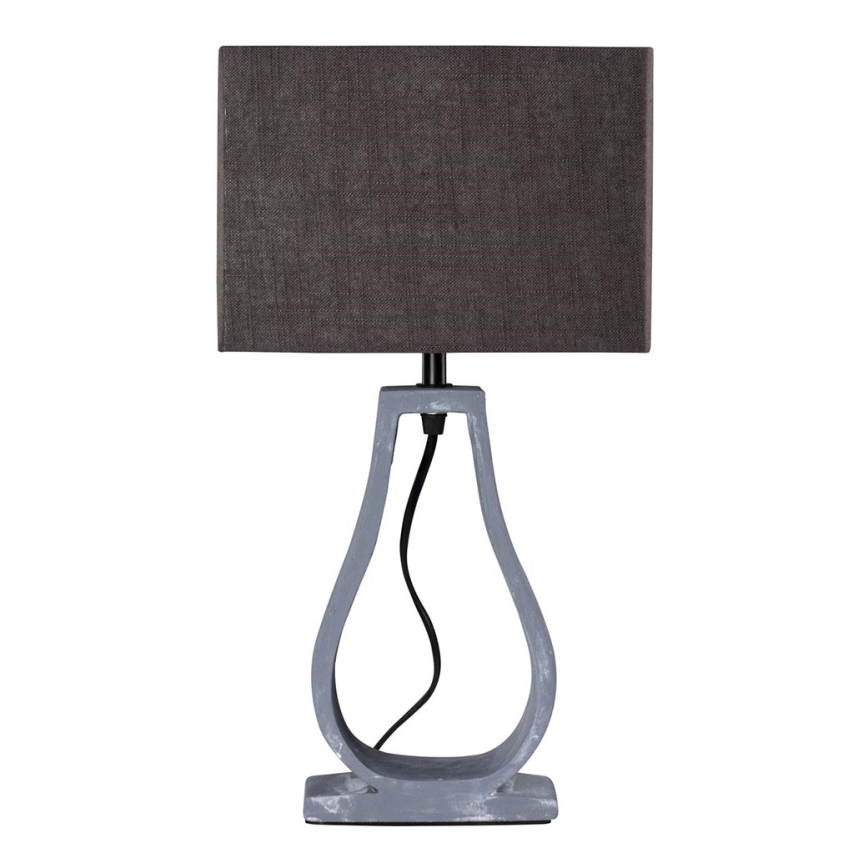 Bordslampa FEMO 1xE14/40W/230V grå/brun