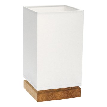 Bordslampa FIRE 1xE27/25W/230V ek/vit ek