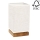 Bordslampa FIRE 1xE27/25W/230V tall/beige