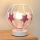 Bordslampa för barn STARS 1xE27/15W/230V rosa/vit