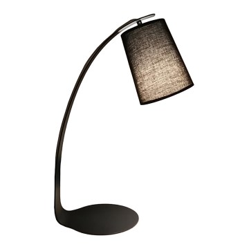 Bordslampa GALLANT 1xE27/11W/230V svart/brun