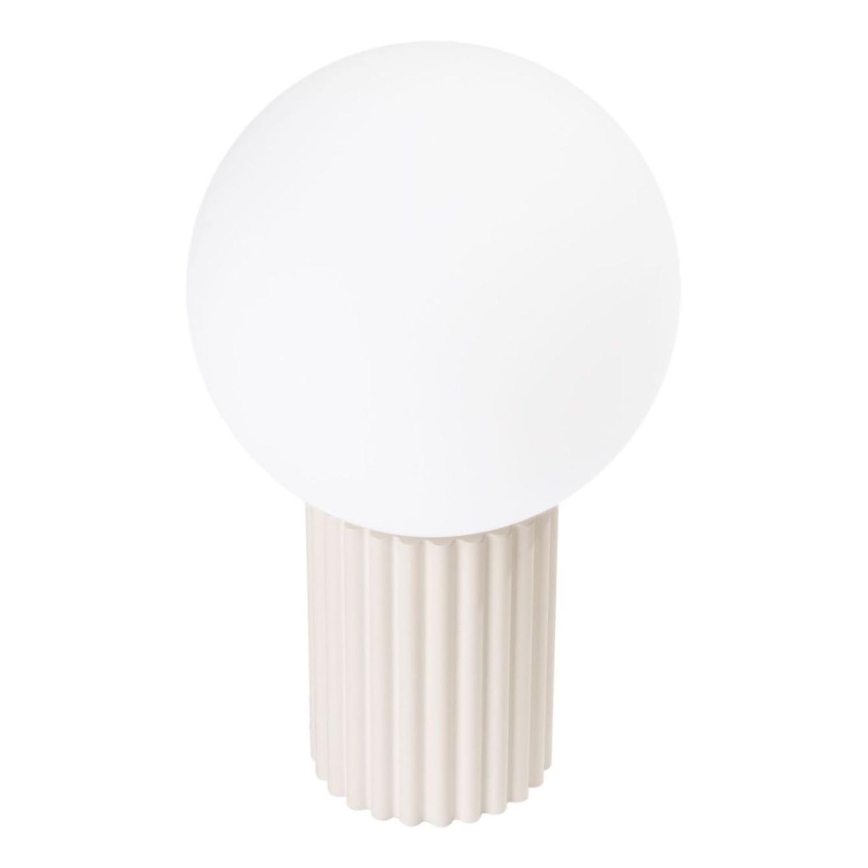 Bordslampa HALO 1xG9/8W/230V diameter 12 cm grädde