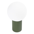Bordslampa HALO 1xG9/8W/230V diameter 12 cm grön