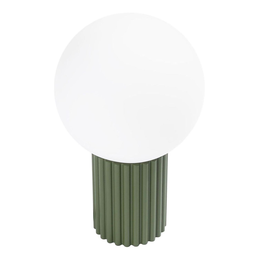 Bordslampa HALO 1xG9/8W/230V diameter 12 cm grön