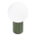 Bordslampa HALO 1xG9/8W/230V diameter 12 cm grön