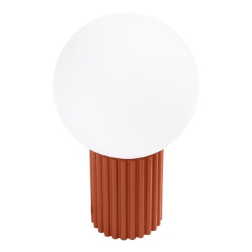 Bordslampa HALO 1xG9/8W/230V diameter 12 cm orange