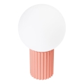 Bordslampa HALO 1xG9/8W/230V diameter 12 cm rosa