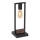 Bordslampa HARD 1xE27/11W/230V trä/svart