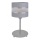 Bordslampa HELEN 1xE27/15W/230V grå/silver