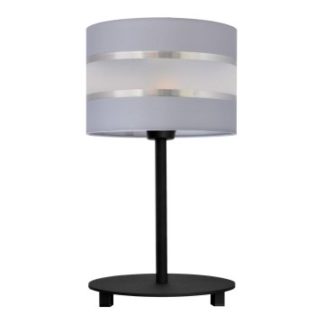 Bordslampa HELEN 1xE27/15W/230V grå/svart