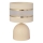 Bordslampa HELEN 1xE27/15W/230V grädde/gyllene