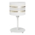 Bordslampa HELEN 1xE27/15W/230V vit/gyllene