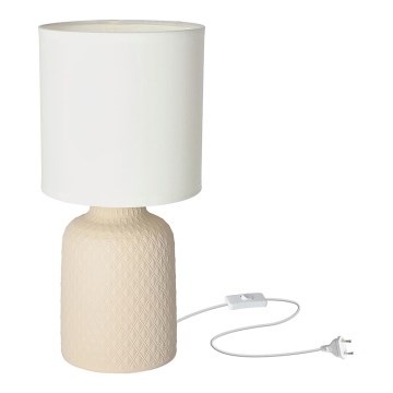Bordslampa INER 1xE14/40W/230V beige