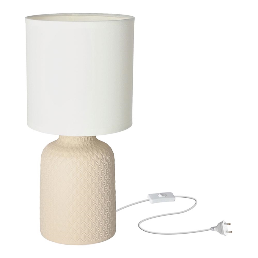 Bordslampa INER 1xE14/40W/230V beige
