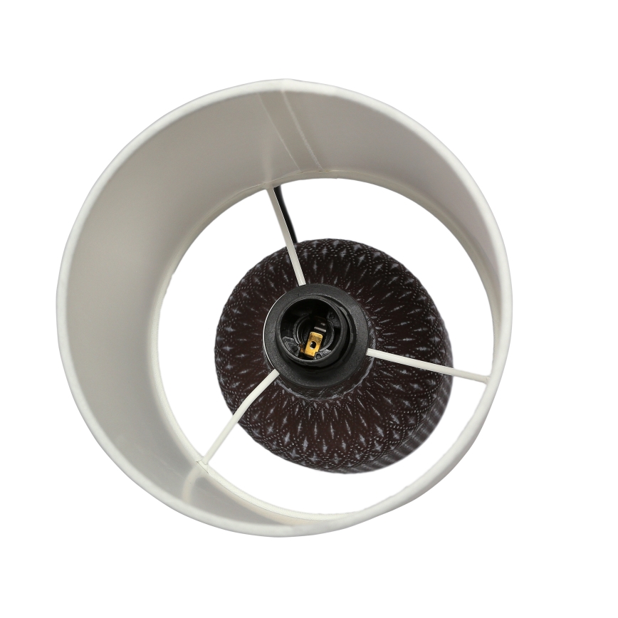 Bordslampa INER 1xE14/40W/230V brun
