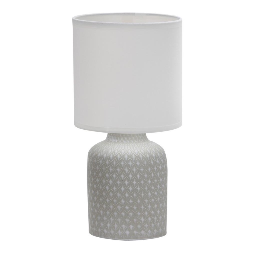 Bordslampa INER 1xE14/40W/230V grå