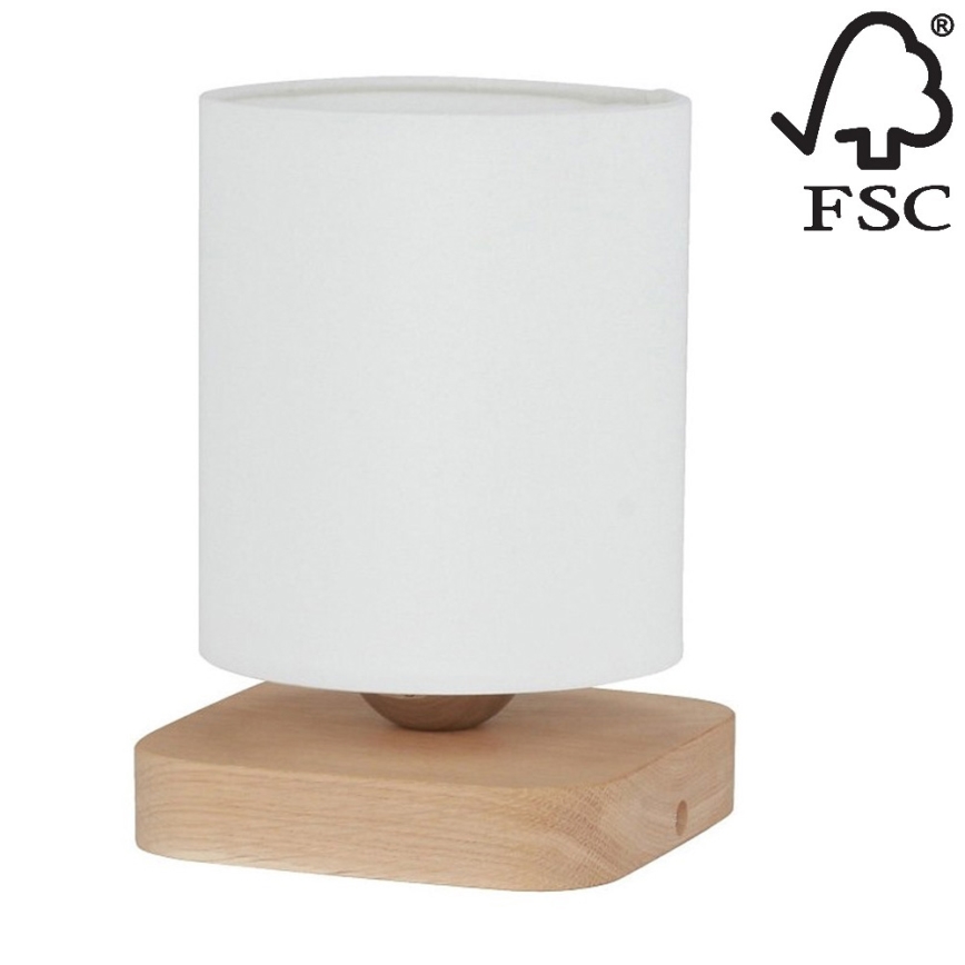 Bordslampa JENTA 1xE27/25W/230V - FSC-certifierad