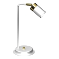 Bordslampa  JOKER 1xGU10/25W/230V vit /gyllene 