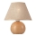 Bordslampa JUTA 1xE27/60W/230V ek/beige