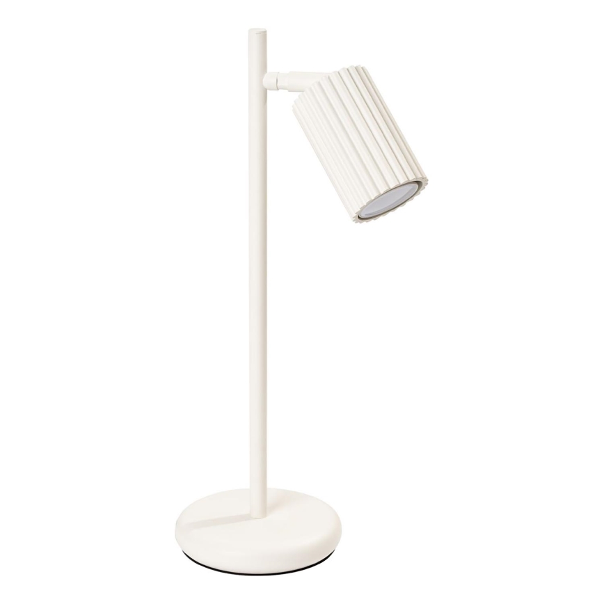 Bordslampa KARBON 1xGU10/10W/230V grädde